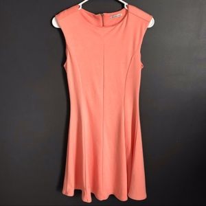 Charlotte Russe Peach Sleeveless Short Dress